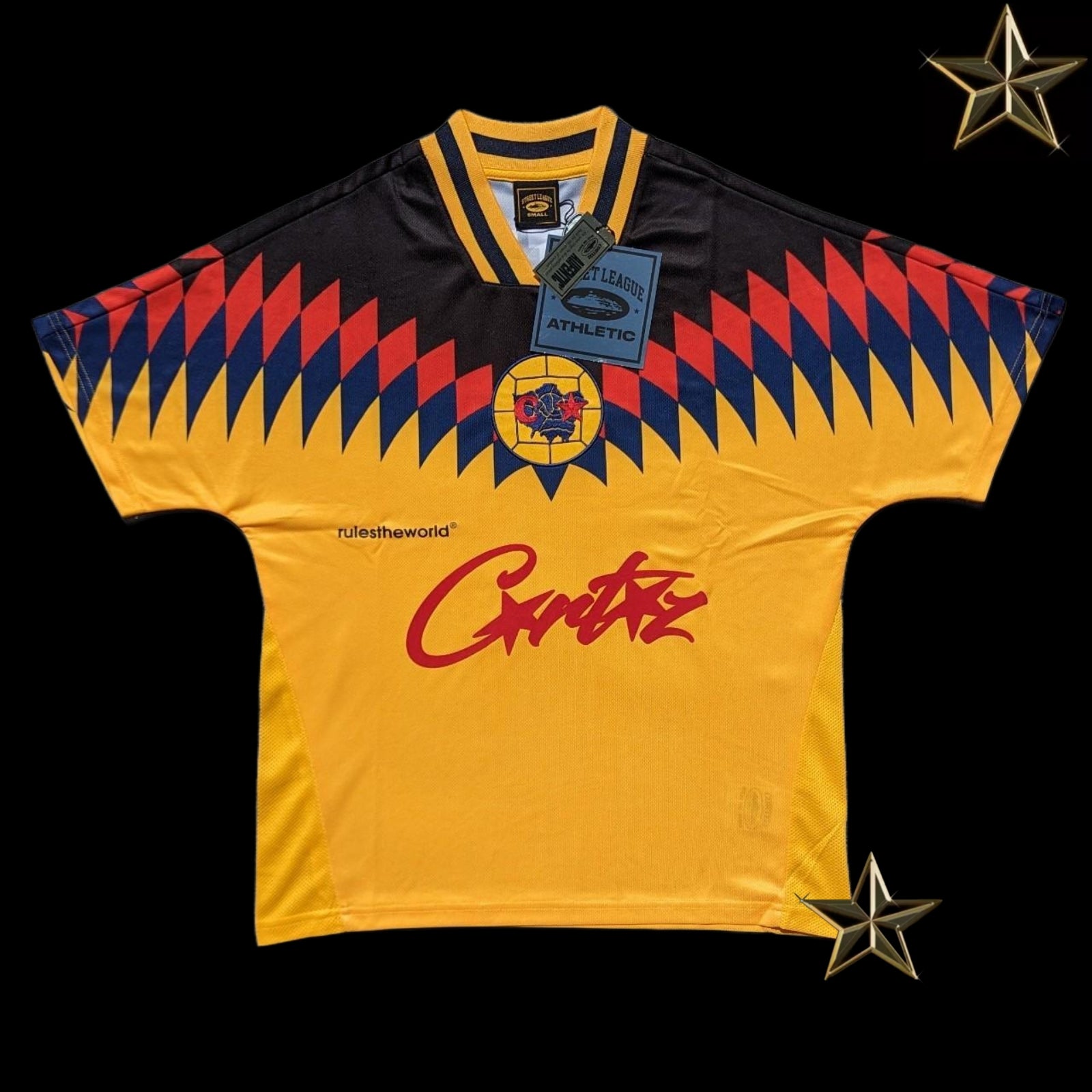 Corteiz RTW Football Jersey - Yellow Club America