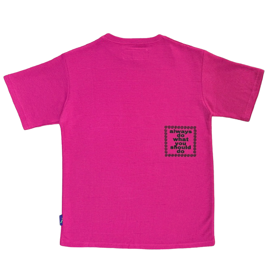 ADWYSD Waffle @Sun T-Shirt - Pink