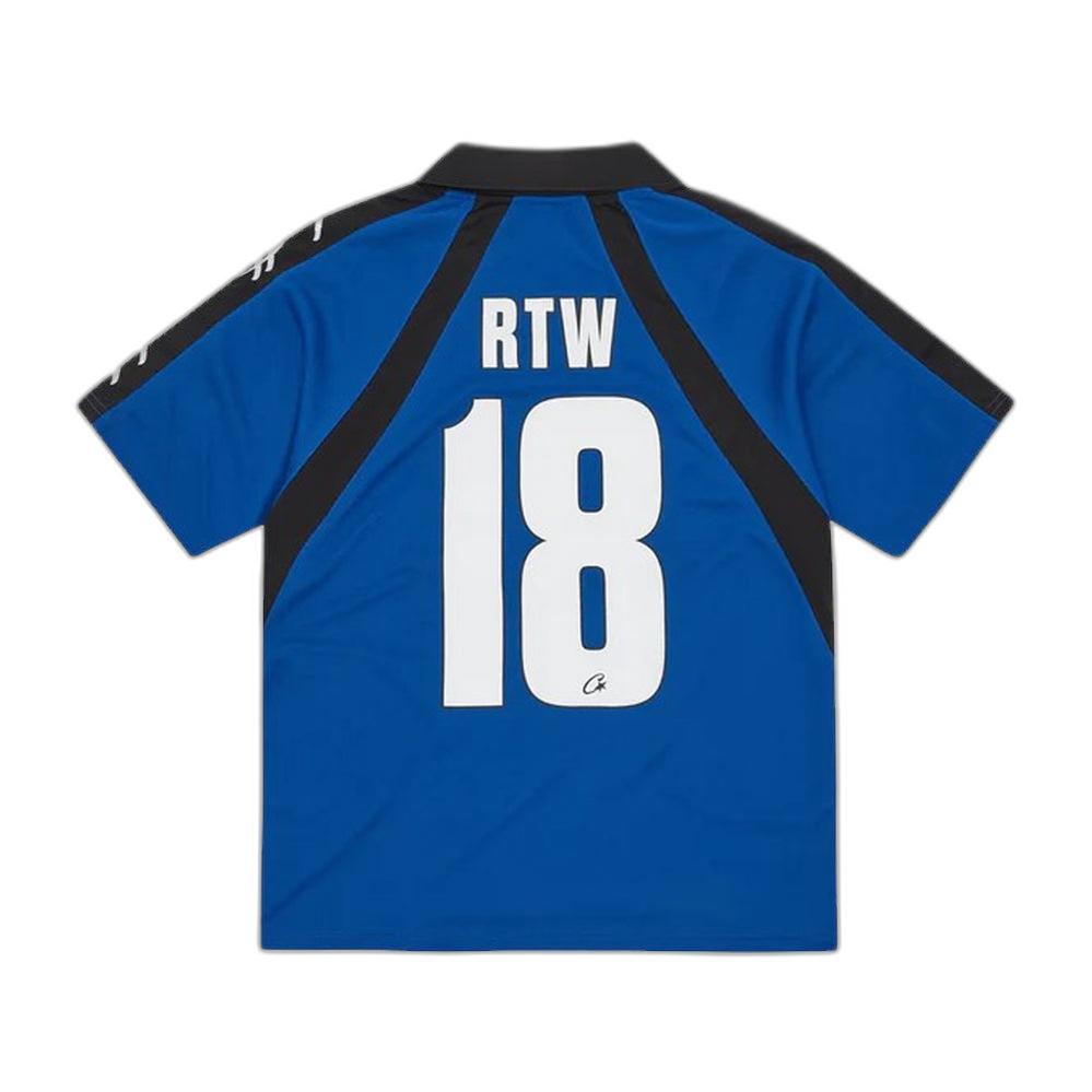 Corteiz Alcatraz Football Jersey - Navy