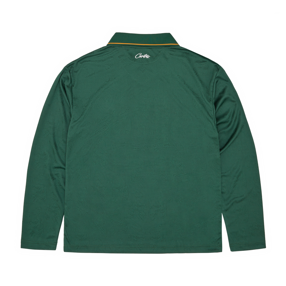 Corteiz Boca Senior Long Sleeve - Forest Green