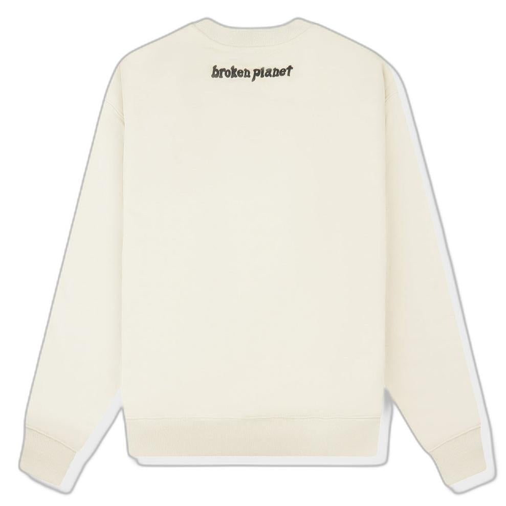 Broken Planet Find Your Balance Crewneck - Bone White