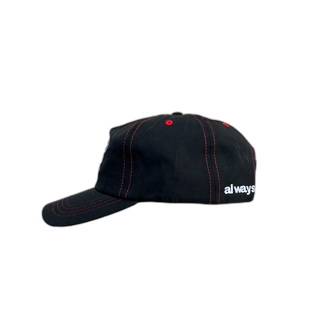 ADWYSD Nylon @Sun Cap - Black/Red