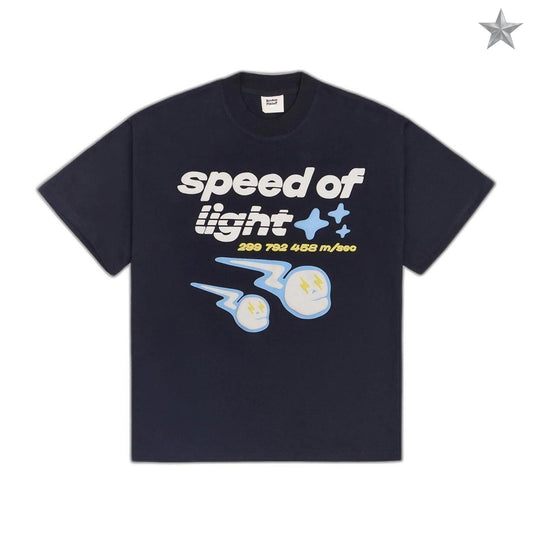 Broken Planet Speed of Light T-Shirt - Midnight Black