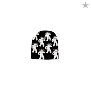 Carsicko Motion Sickness Beanie Hat Black