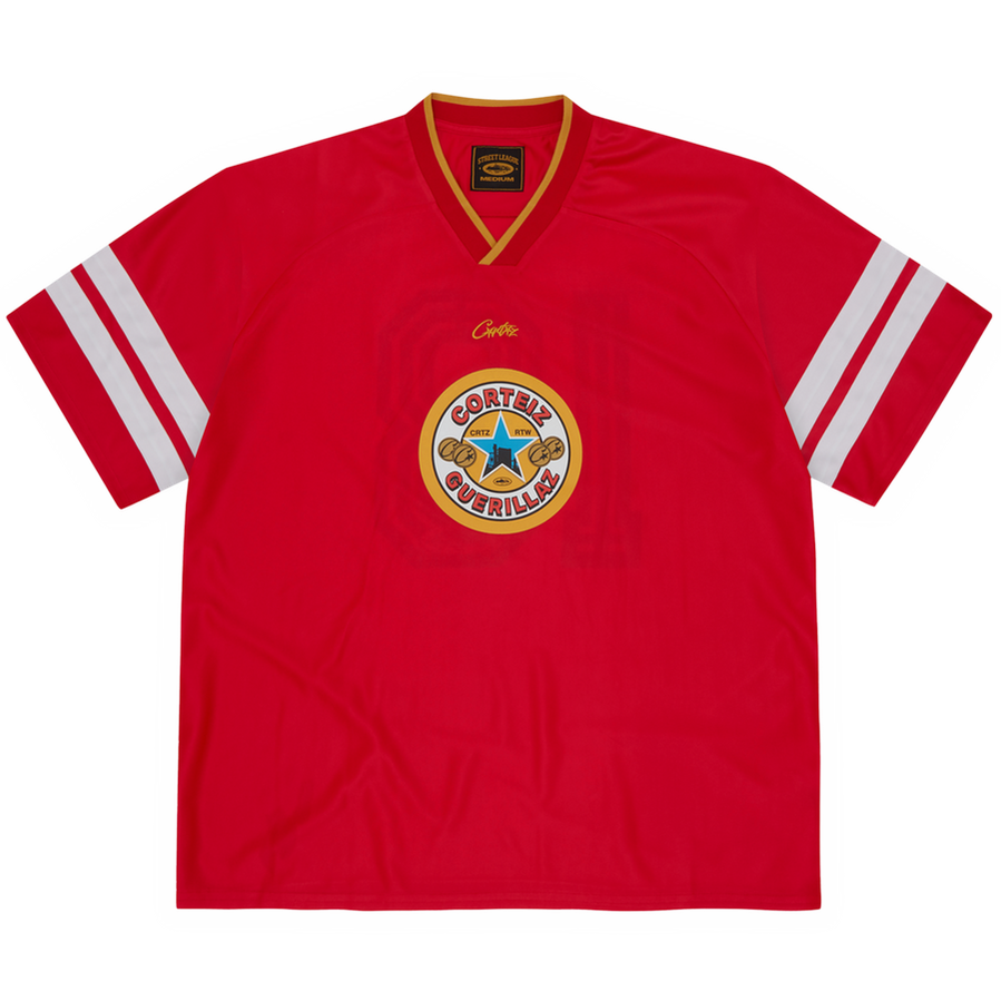 Corteiz Da Magpies Jersey - Red