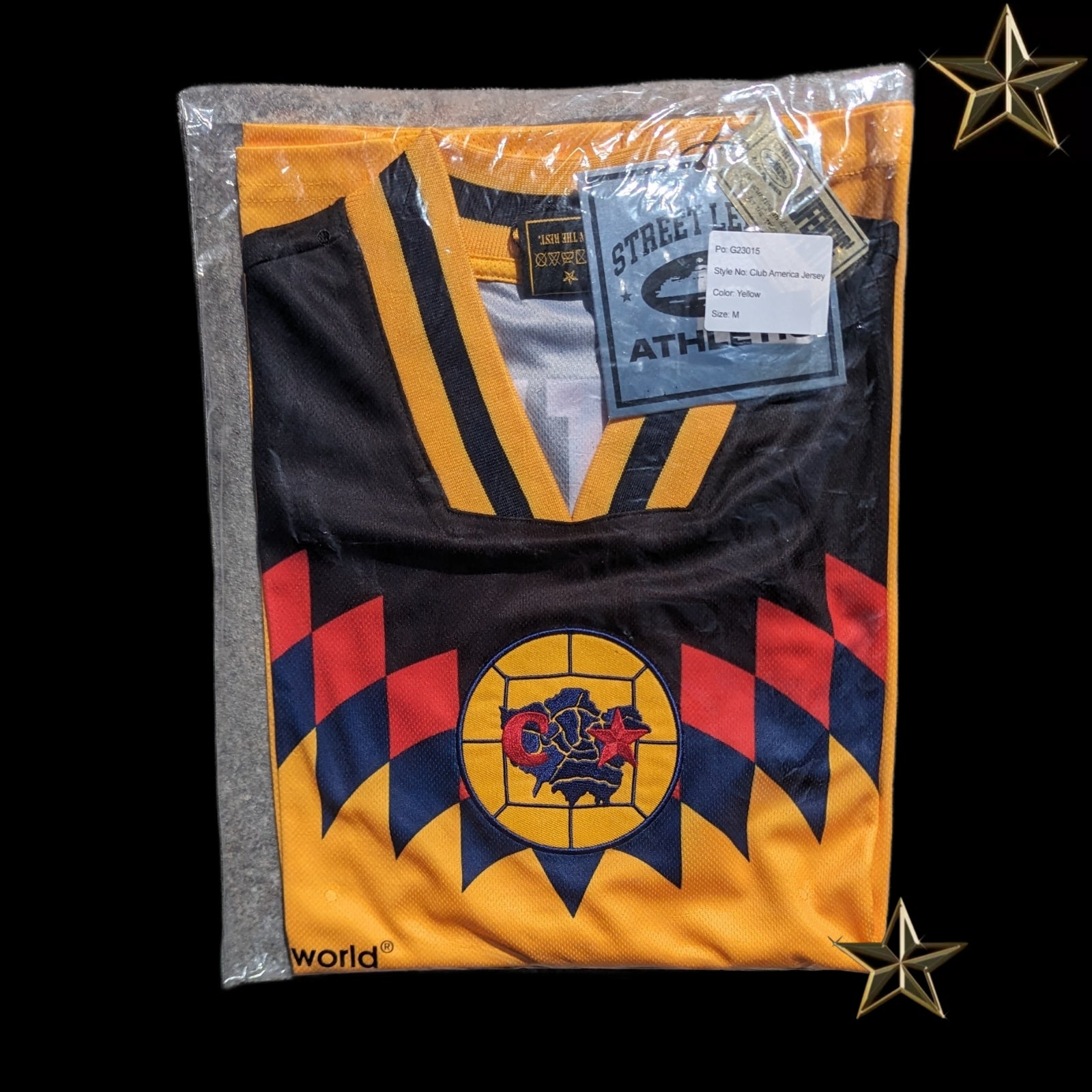 Corteiz RTW Football Jersey - Yellow Club America – Garmstar