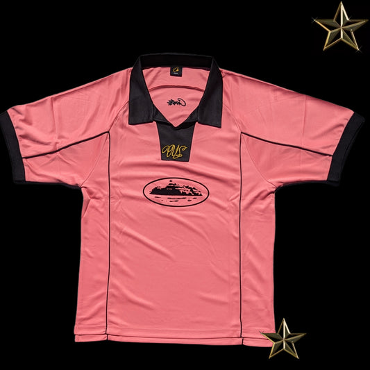 Corteiz Talismo Football Jersey - Pink