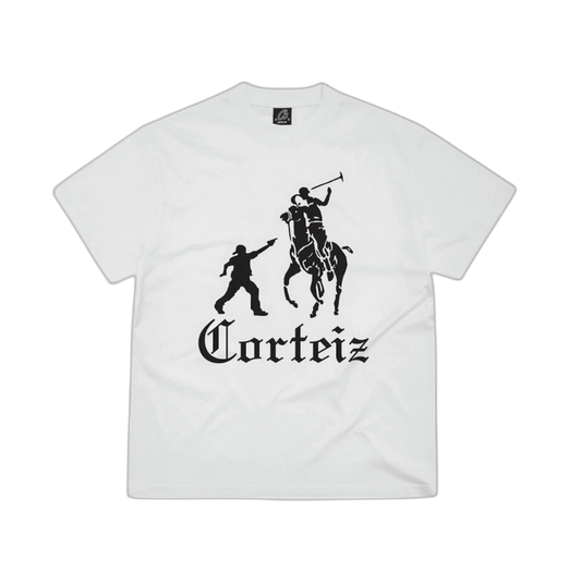 Corteiz Jack Boys Tee - White/Black
