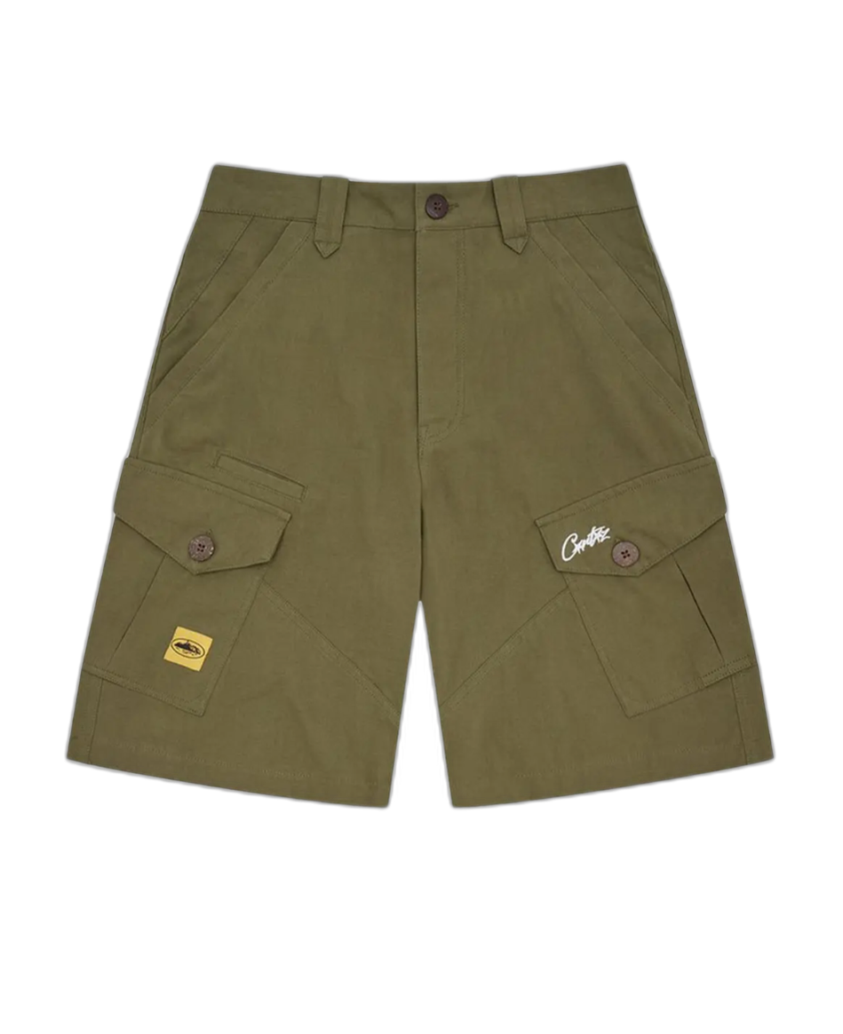 Corteiz Storm Cargo Shorts - Khaki
