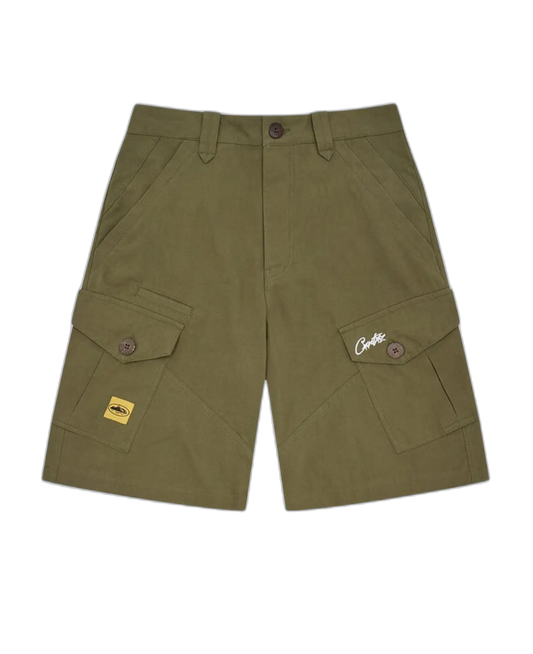Corteiz Storm Cargo Shorts - Khaki