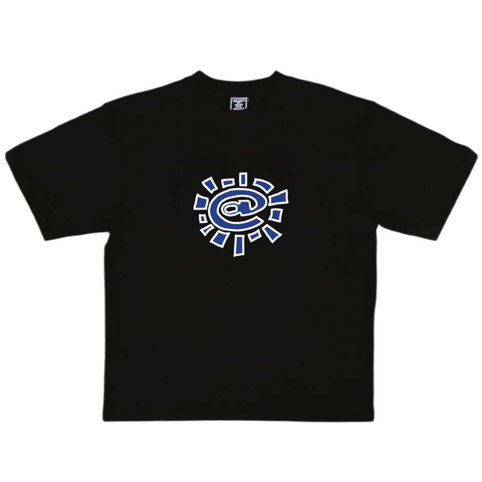 ADWYSD Blue/White @Sun T-Shirt - Black