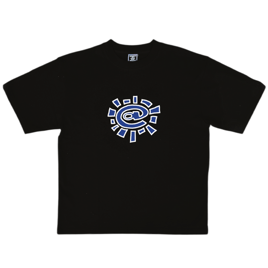 ADWYSD Blue/White @Sun T-Shirt - Black