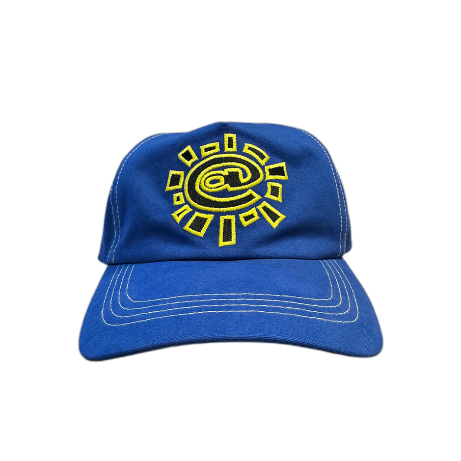 ADWYSD Yellow @Sun Canvas Cap - Blue