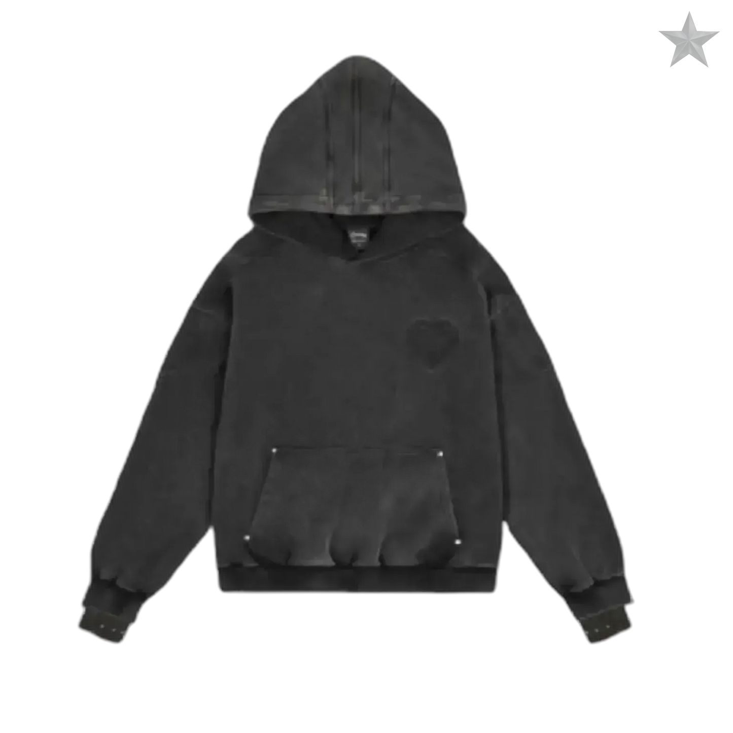 Carsicko War Hoodie Washed Grey