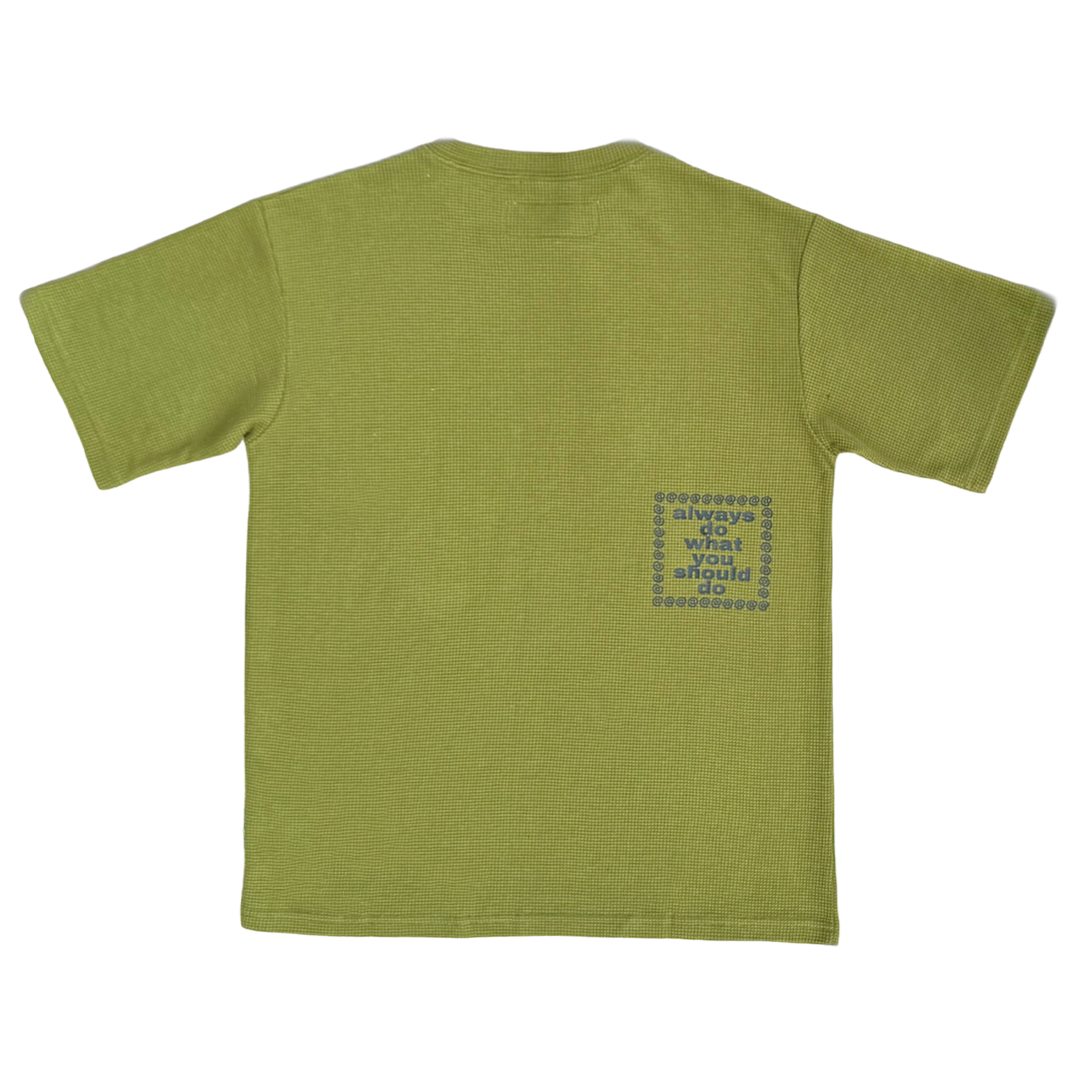 ADWYSD Waffle @Sun T-Shirt - Gold Green