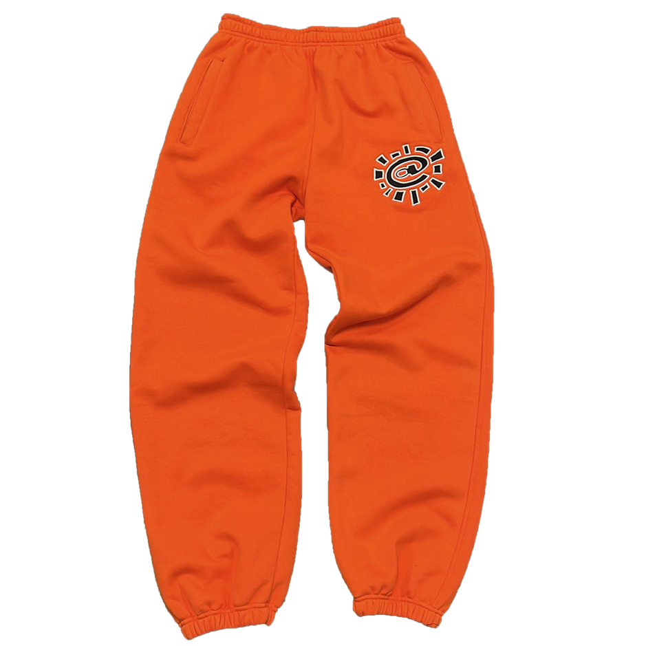 ADWYSD Rel@xed Embroidered Jogger - Orange