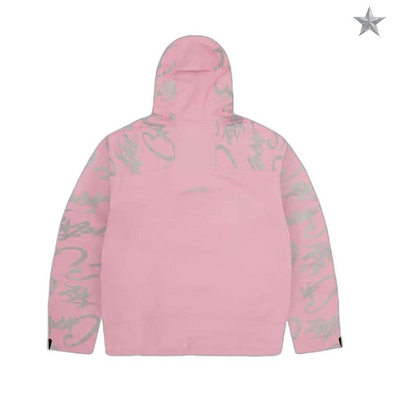 Corteiz Elitework Waterproof Jacket - Pink