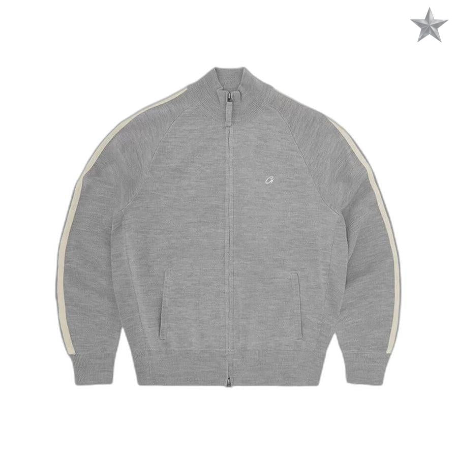 Corteiz VVS Knit Zip - Grey