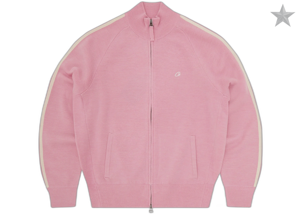Corteiz VVS Knit Zip - Pink