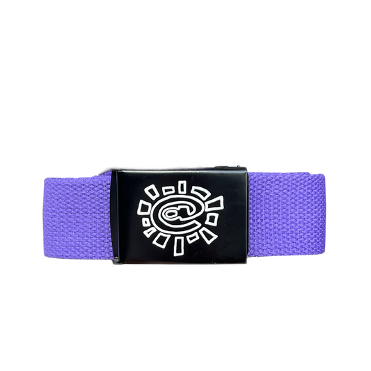 ADWYSD Purple Canvas Belt