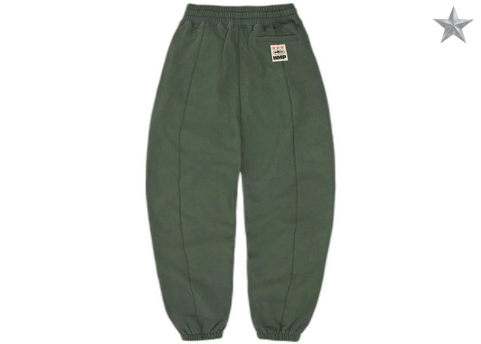 Corteiz HMP V2 Bottoms Sweatpants -  Forest Green