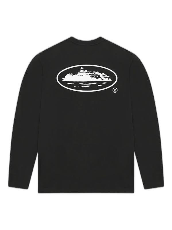 Corteiz OG Island Longsleeve Tee - Black