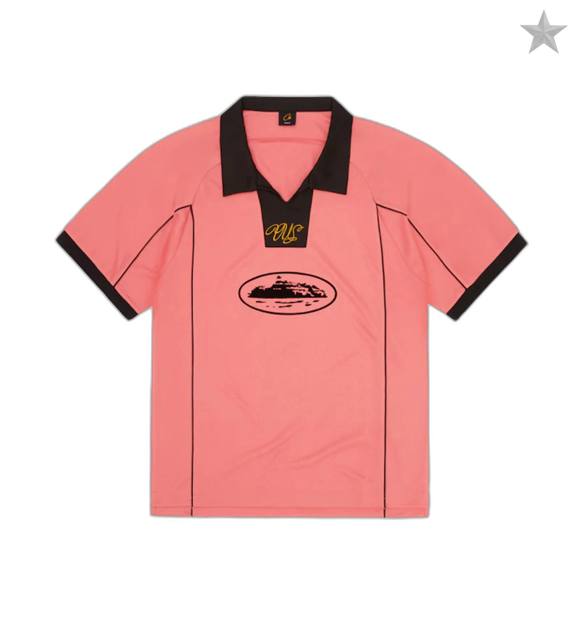 Corteiz Talismo Football Jersey - Pink