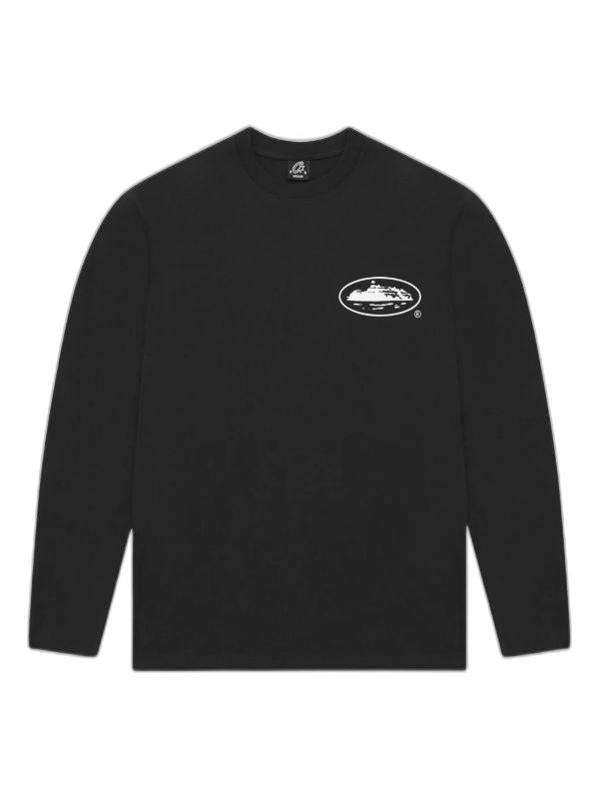 Corteiz OG Island Longsleeve Tee - Black