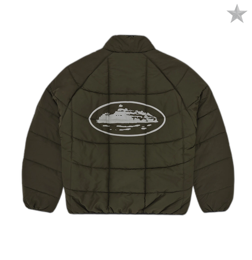 Corteiz Bellic Insulated Jacket - Olive
