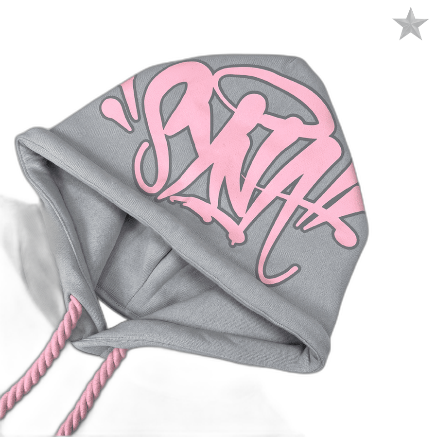 Syna World 'Syna Logo' Tracksuit - Grey / Pink