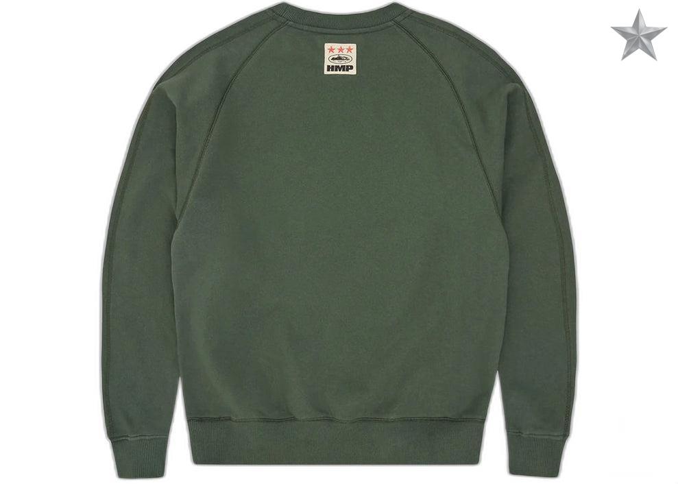 Corteiz HMP V2 Sweatshirt -  Forest Green