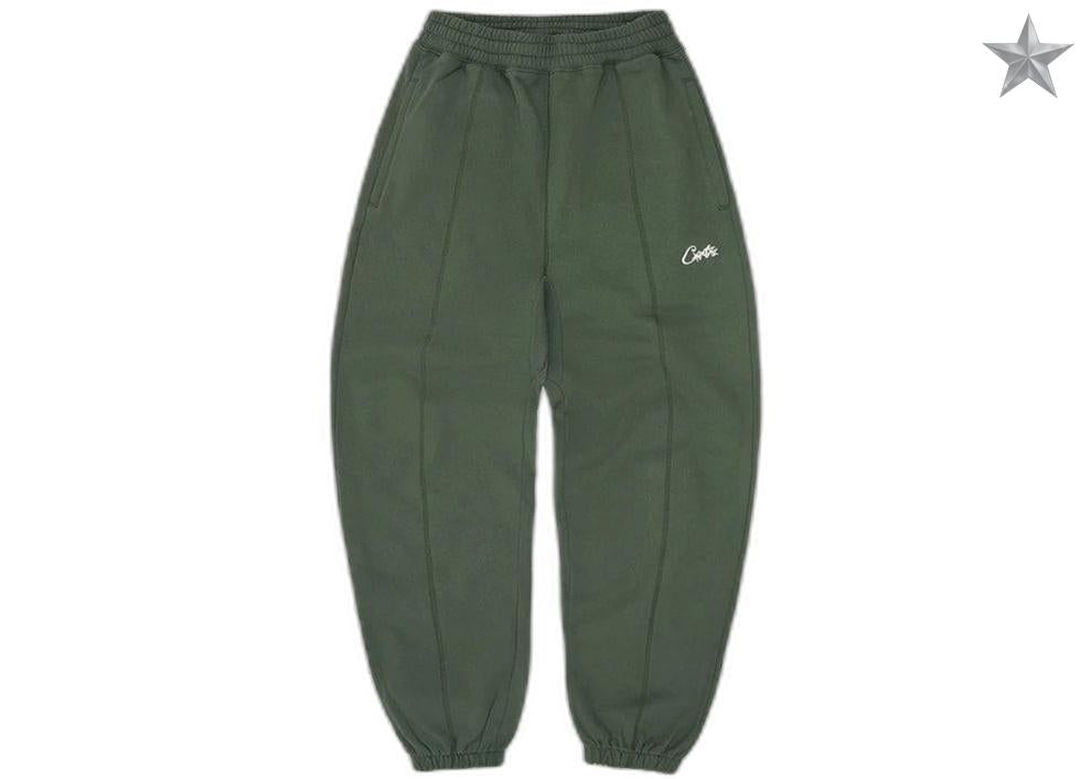 Corteiz HMP V2 Bottoms Sweatpants -  Forest Green