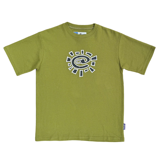 ADWYSD Waffle @Sun T-Shirt - Gold Green