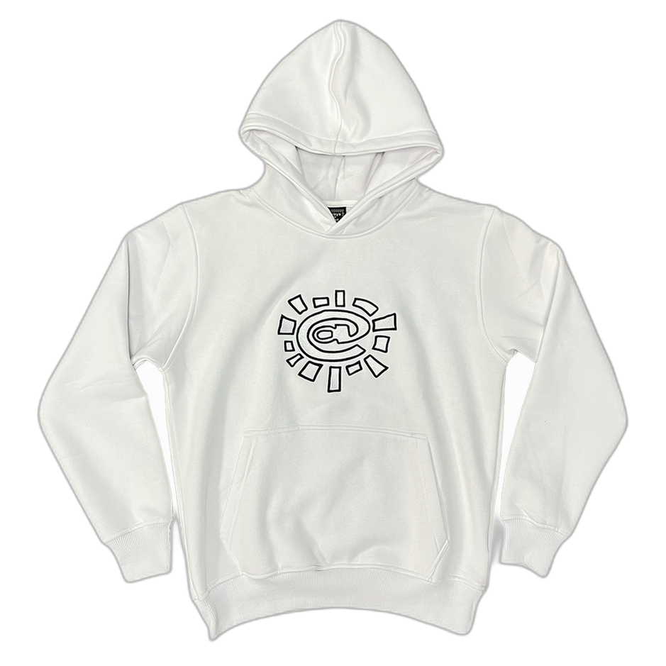 ADWYSD Logo Hoodie - White