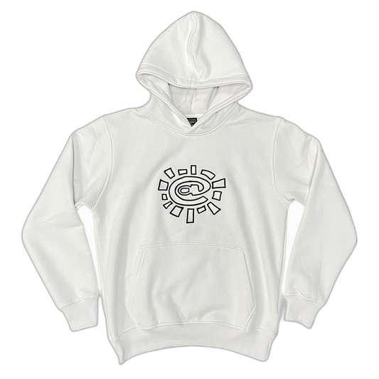 ADWYSD Logo Hoodie - White